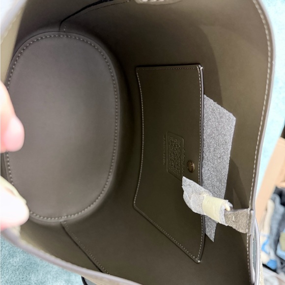 Coach Bleecker Bucket Bag - Olive - Picture 3 of 8